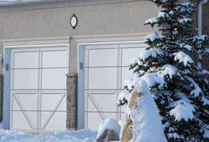 garage door doesn't open in the cold 