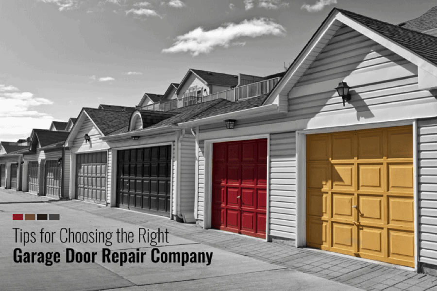 consilii utile la angajarea unei companii de reparare a ușilor de garaj 