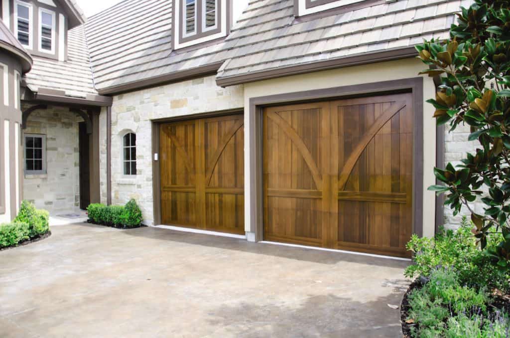 Signature Carriage wood garage doors 