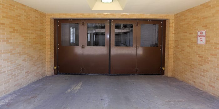 Four Fold Parking Garage Door Installation in Washington, DC