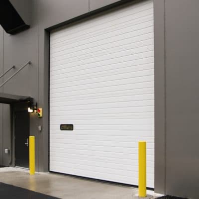 Insulated Commercial Sectional Door with Window