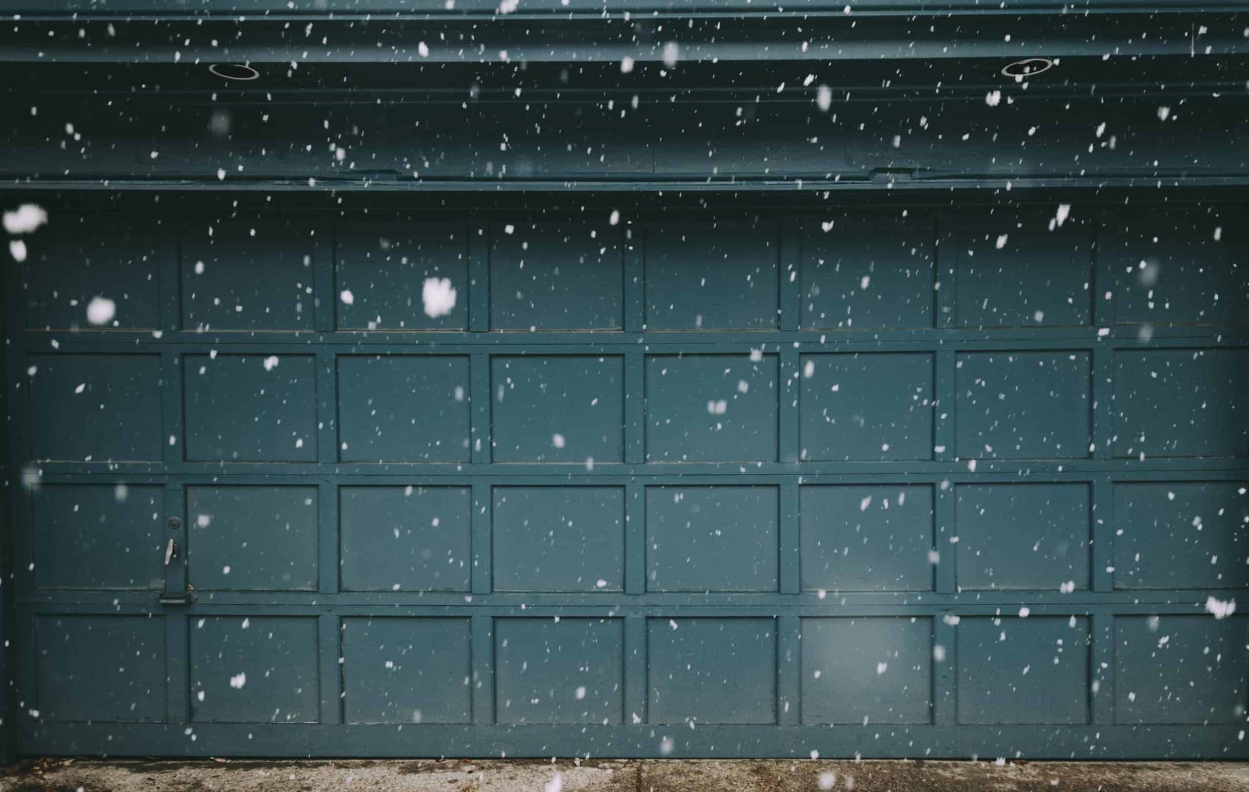 garage door winter