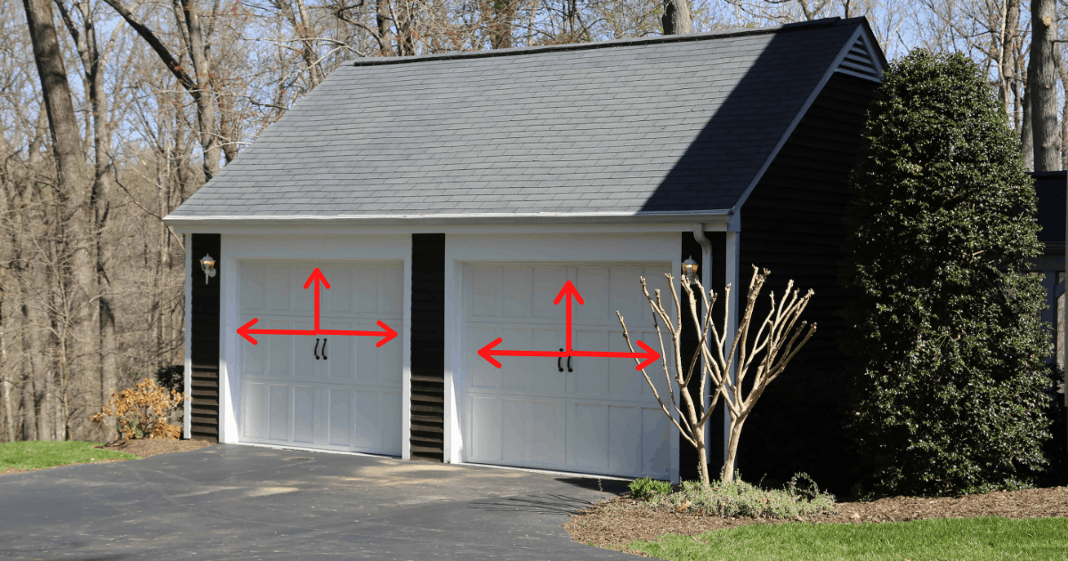 house with arrows showing where weather stripping is located