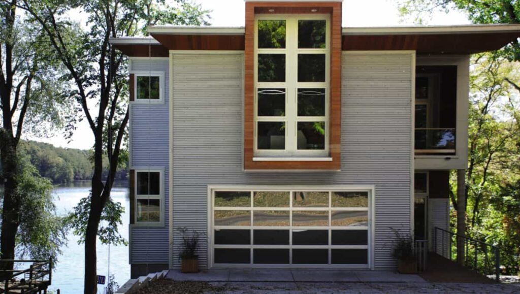 Modern Aluminum Garage Doors